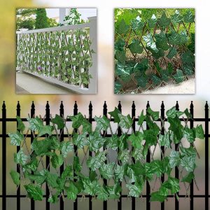 Proširiva panelna ograda sa bršljanom - 30x180 cm, UV otporna, bez alata | GREENFENCE
