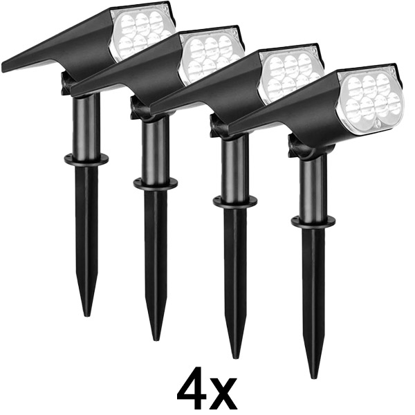 4x Solarni reflektor za spoljašnju upotrebu | SPOTIKE