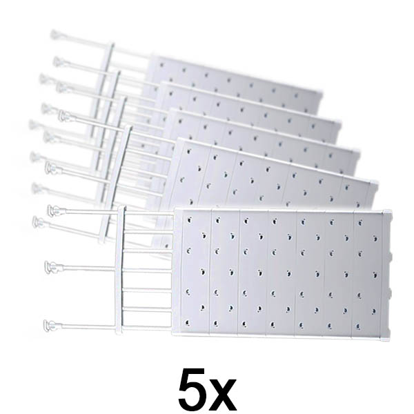 5x Proširiva polica za odlaganje | SHELFEXPEND